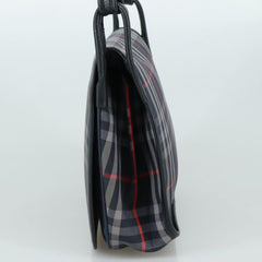 Burberry Nova Check Tote Leather