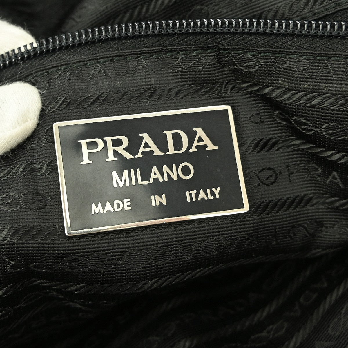 Prada Weekend Duffle Bag Tessuto with Saffiano Leather
