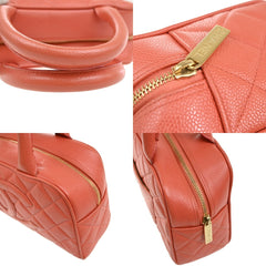 Chanel Timeless CC Bowler Bag Quilted Leather