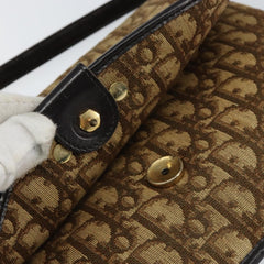 Christian Dior Vintage Trotter Shoulder Bag Canvas
