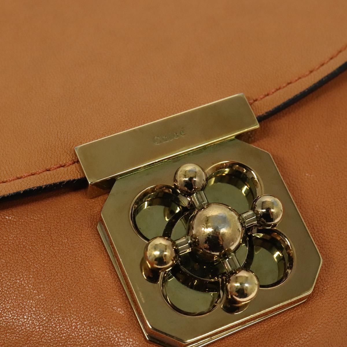 Chloe Elsie Shoulder Bag Perforated Leather