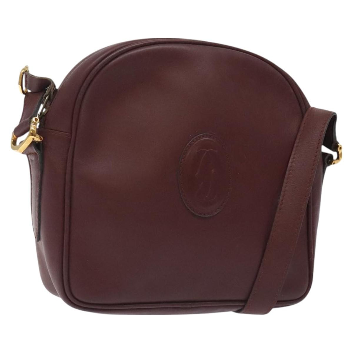 cartier Must de Cartier Shoulder Bag Leather
