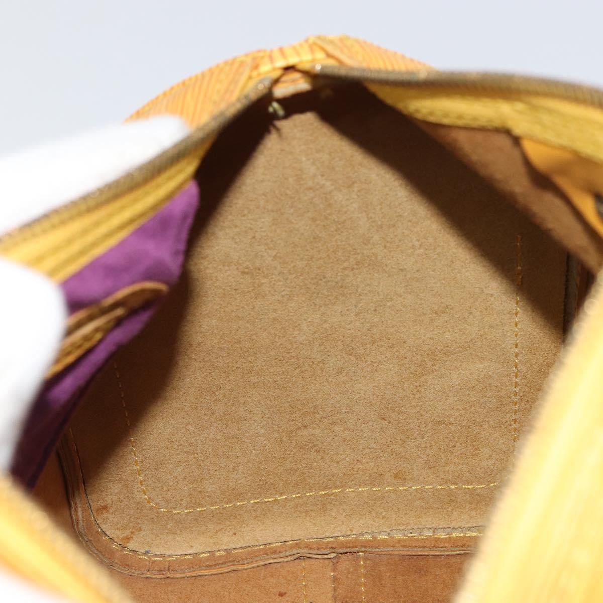 Louis Vuitton Speedy Handbag Epi Leather