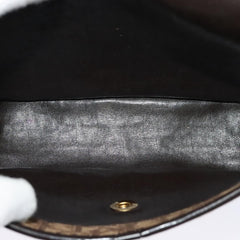 Christian Dior Vintage Trotter Flap Shoulder Bag Canvas