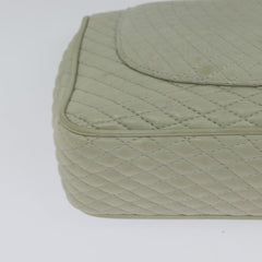 Bally Vintage Chain Shoulder Bag Quilted Leather