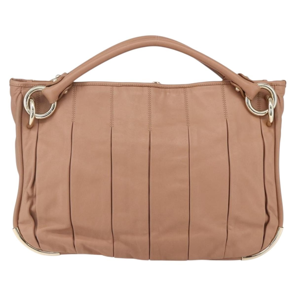 Bally Vintage Handbag Leather