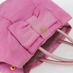 Prada Bow Tote Tessuto with Leather