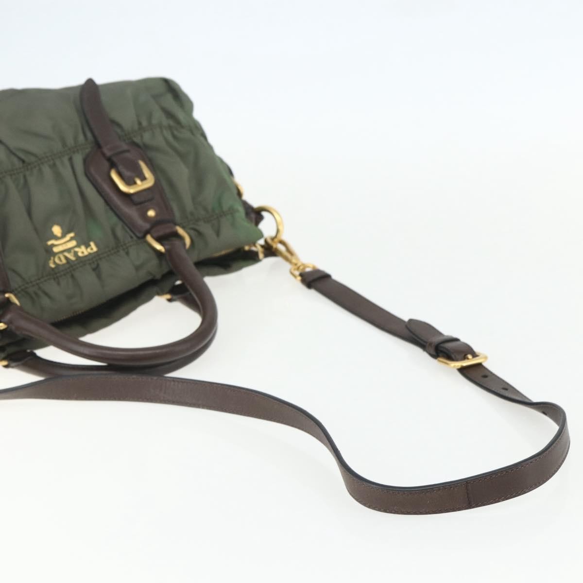 Prada Gaufre Convertible Satchel Tessuto