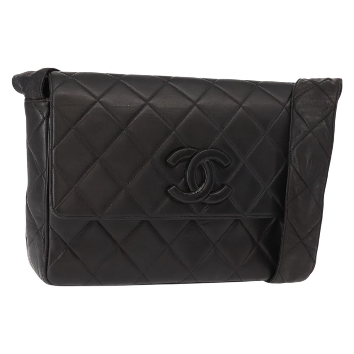Chanel Vintage CC Square Flap Bag Quilted Lambskin
