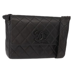 Chanel Vintage CC Square Flap Bag Quilted Lambskin