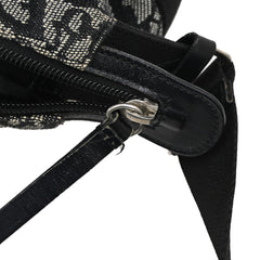 Christian Dior Vintage Trotter Messenger Bag Diorissimo Canvas