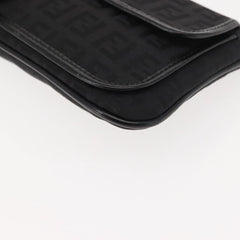 Fendi FF Logo Pouch Canvas