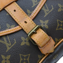 Louis Vuitton Saumur Handbag Monogram Canvas