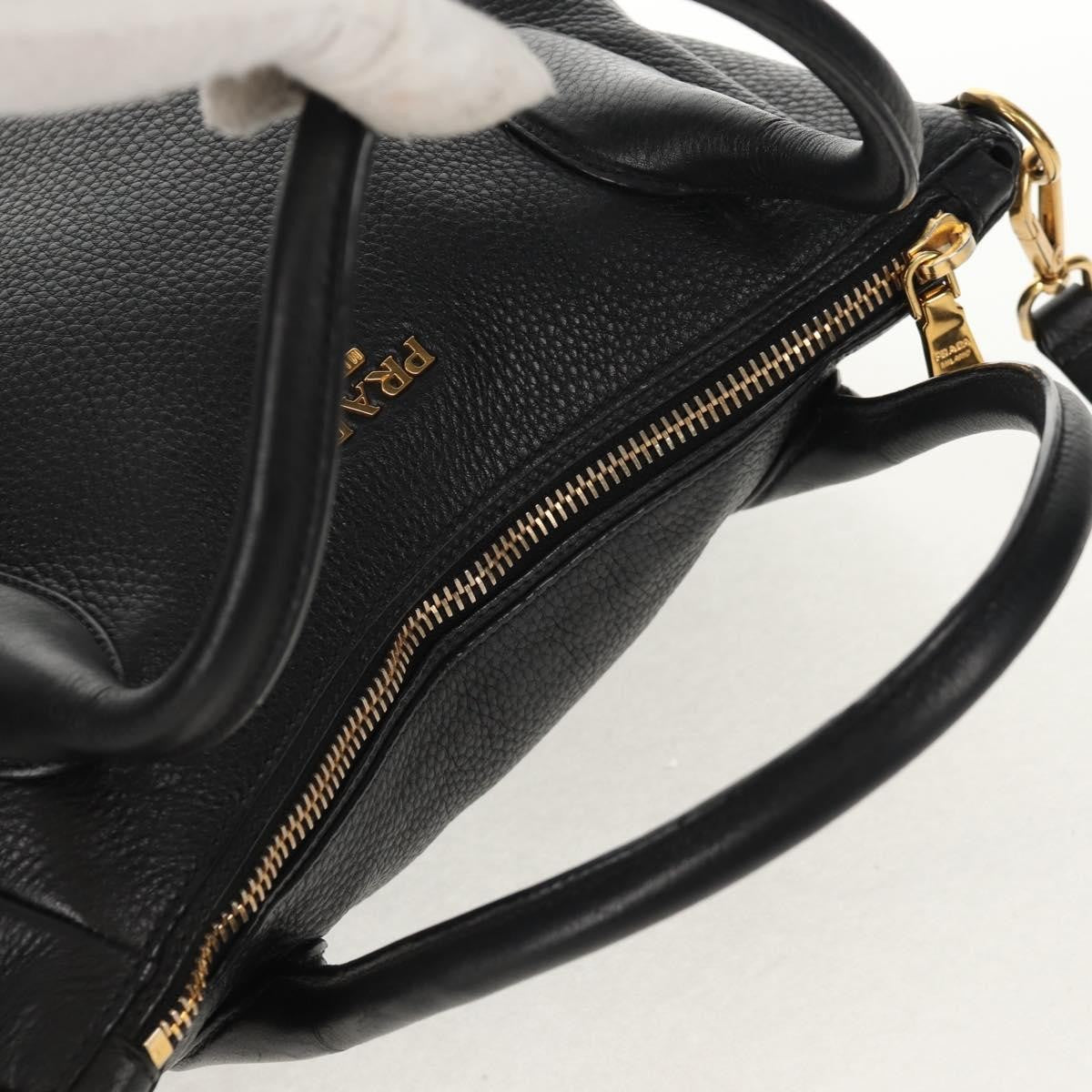 Prada Top Zip Convertible Tote Vitello Daino