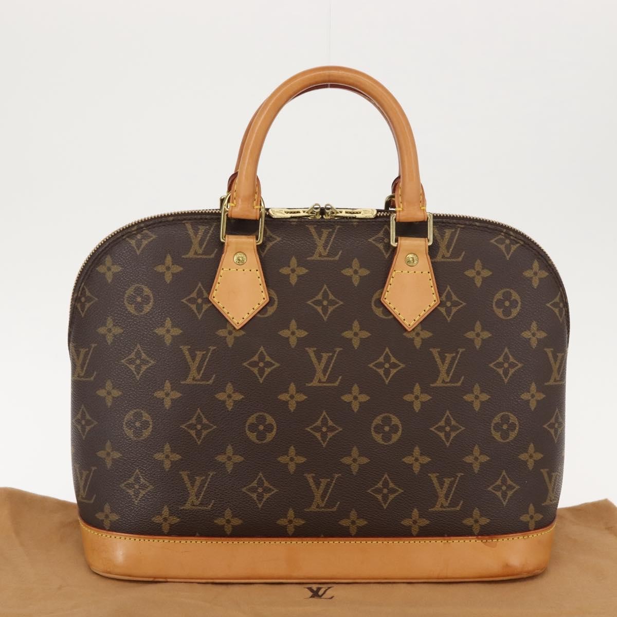 Louis Vuitton Alma Handbag Monogram Canvas