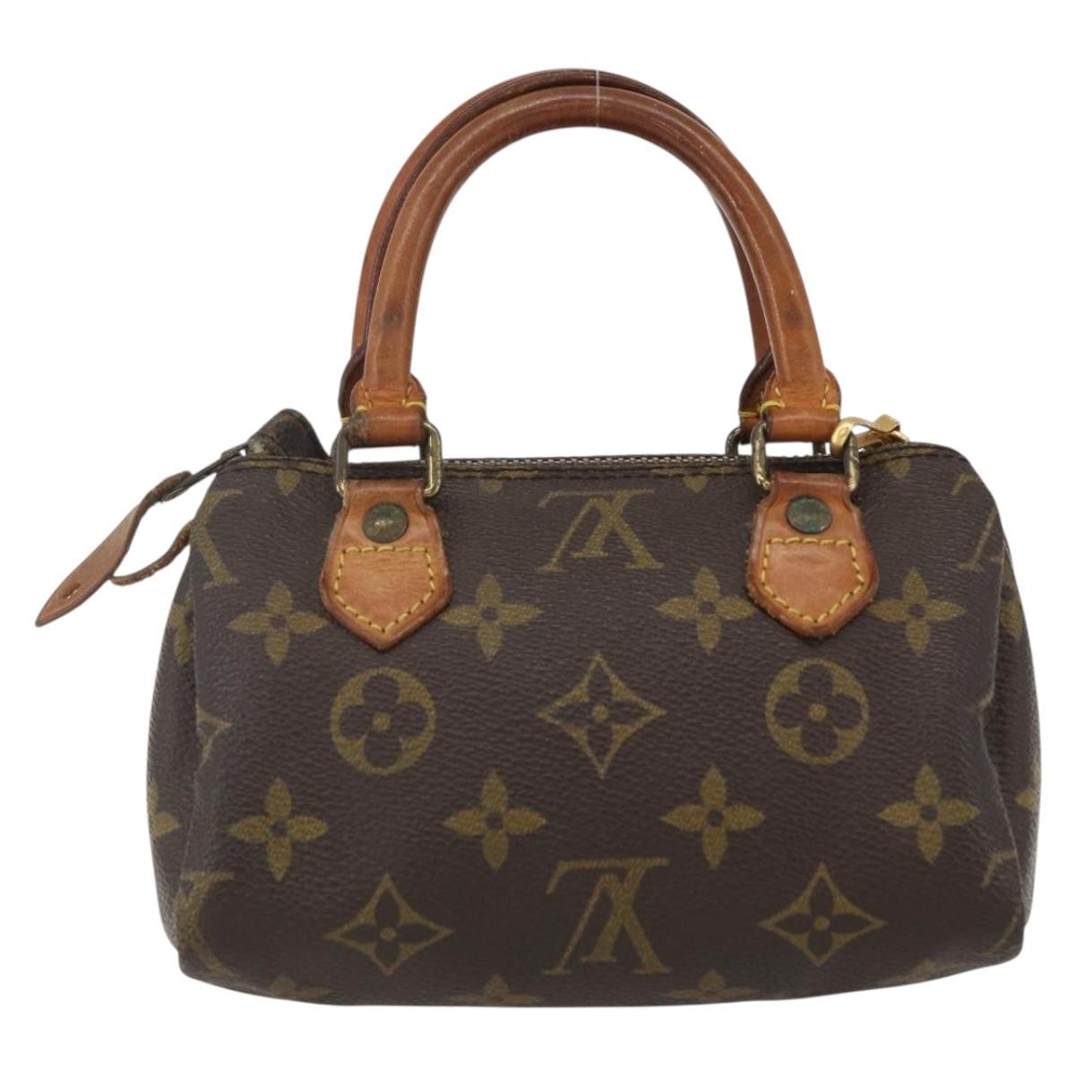 Louis Vuitton Speedy Mini HL Handbag Monogram Canvas