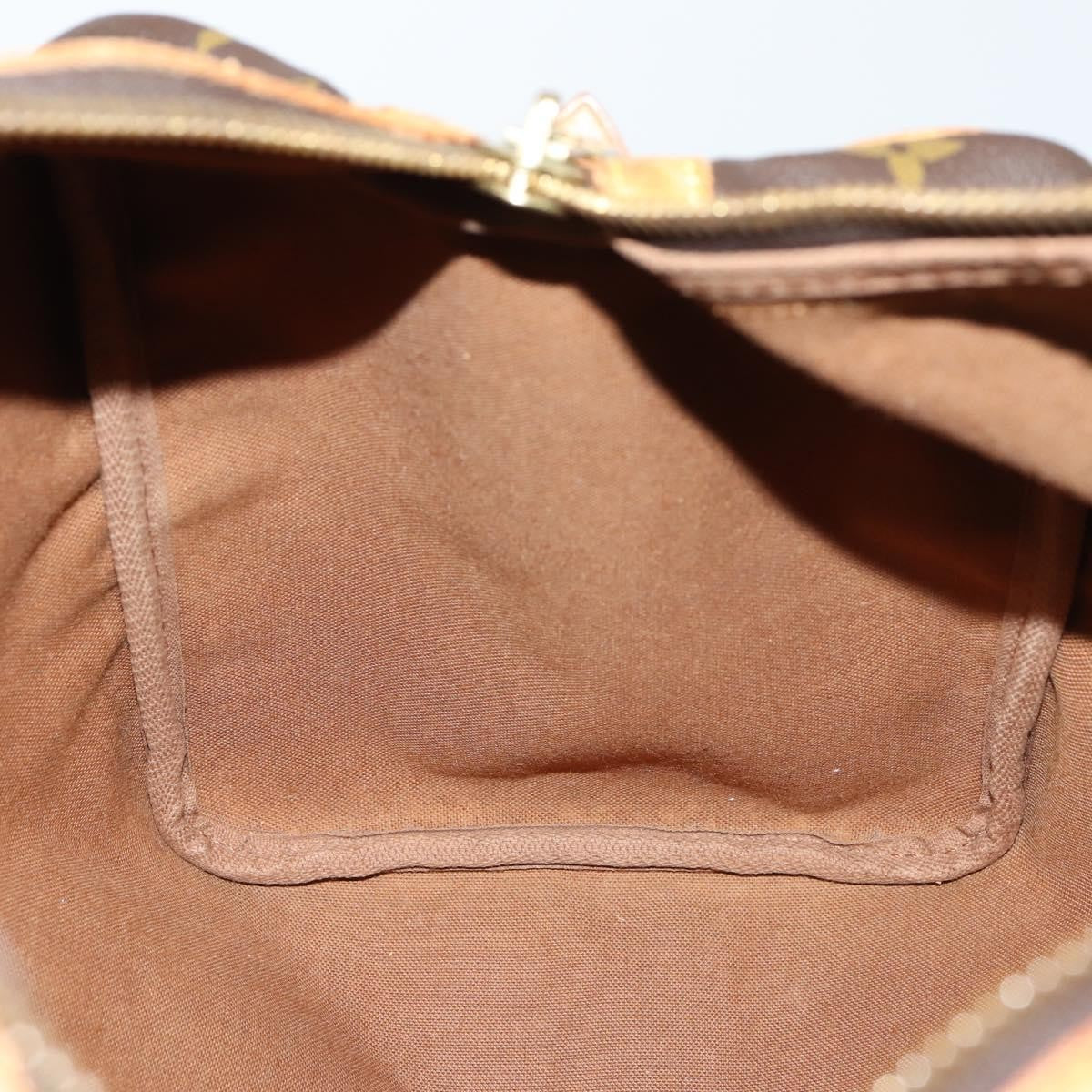 Louis Vuitton Sac Souple Handbag Monogram Canvas