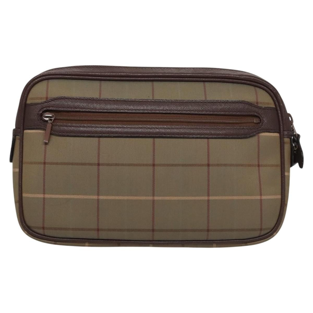Burberry Nova check Pochette Canvas