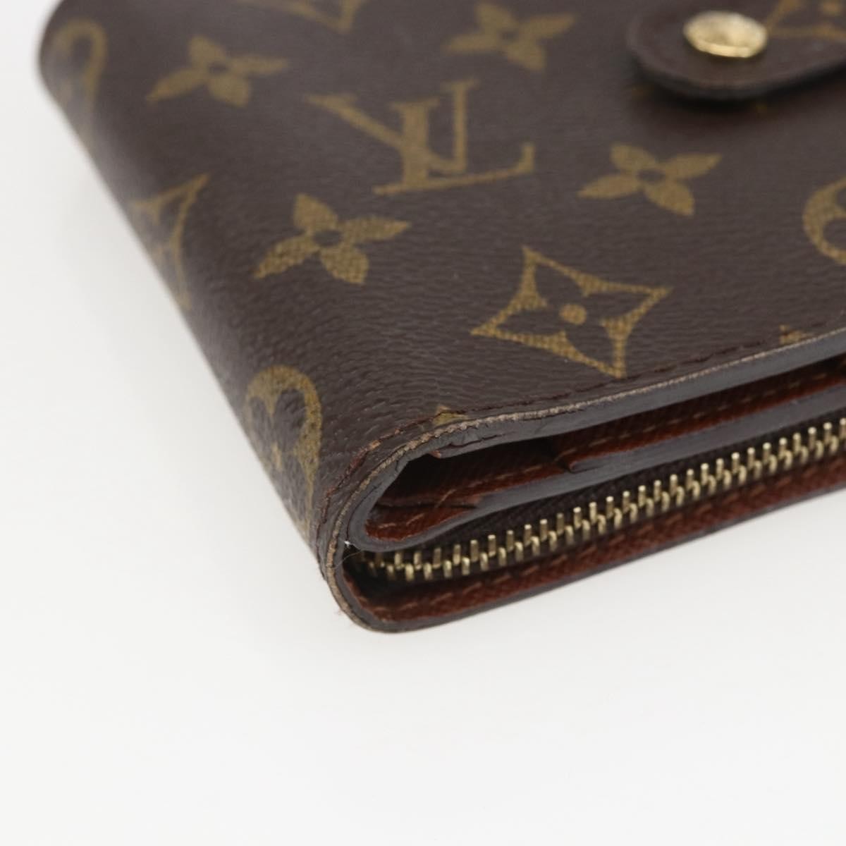 Louis Vuitton Compact Zippe Wallet Monogram Canvas