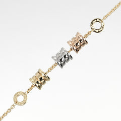 Bvlgari B.Zero1 Three Station Soft Bracelet 18K Tricolor Gold
