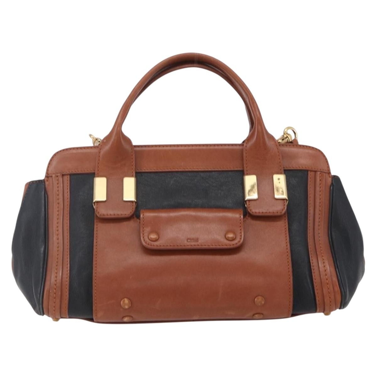 Chloe Alice Satchel Leather