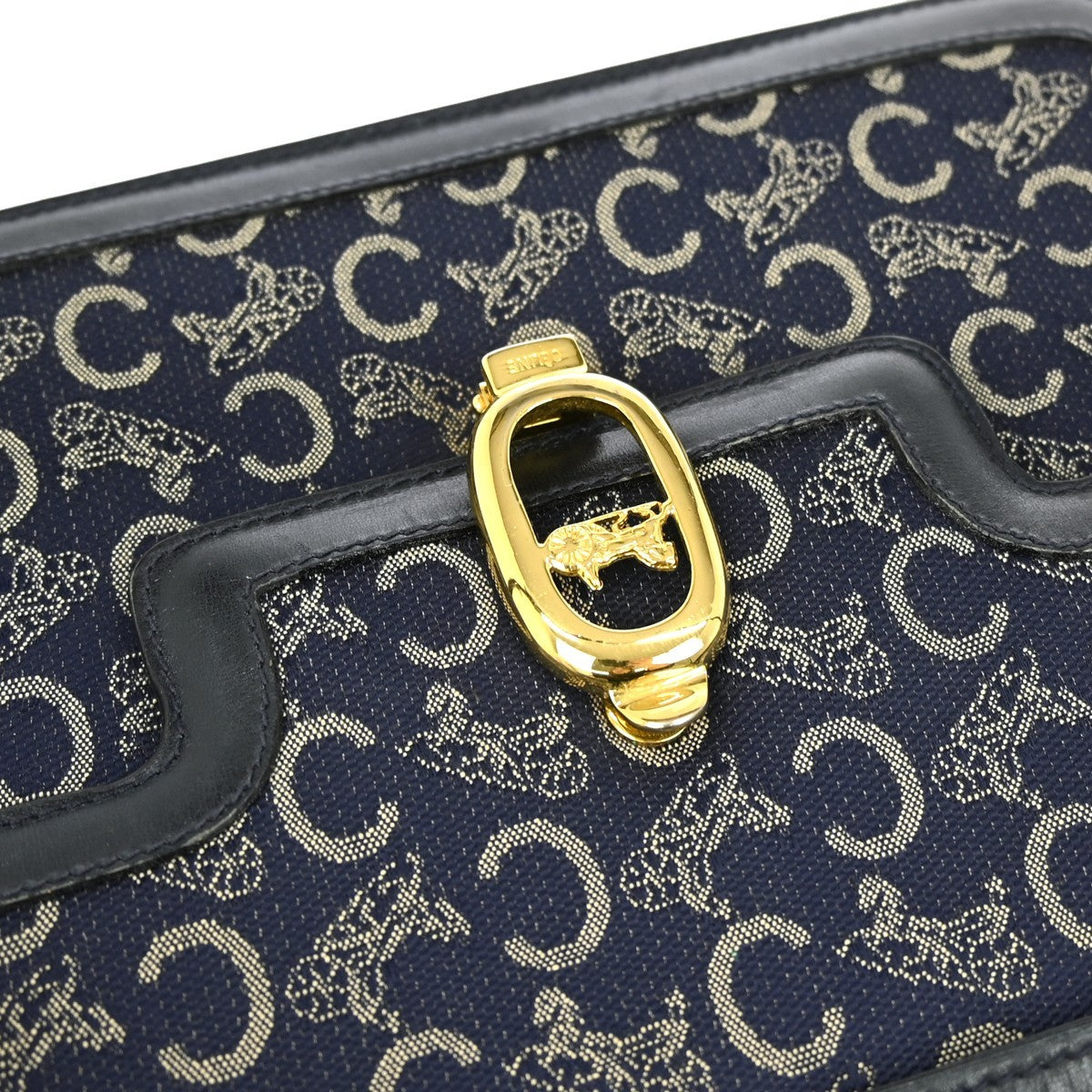 Celine C Macadam Shoulder bag Suede