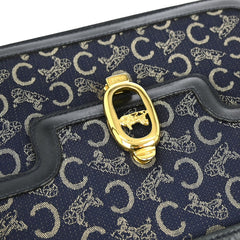 Celine C Macadam Shoulder bag Suede