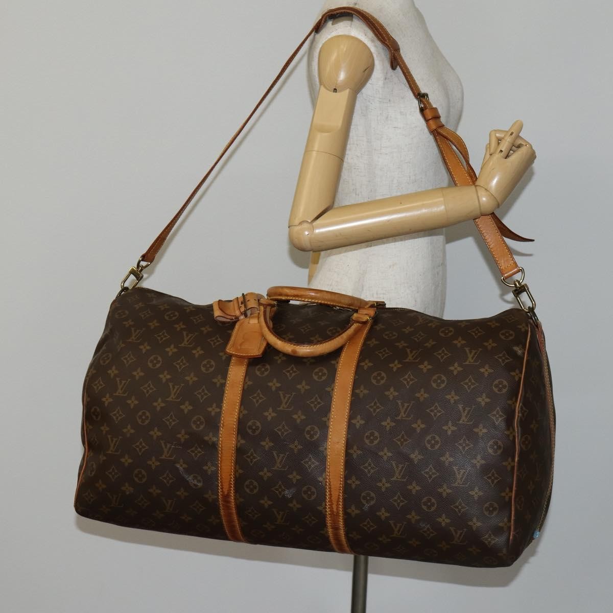 Louis Vuitton Keepall Bandouliere Bag Monogram Canvas