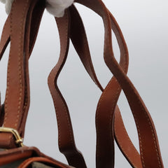 Fendi Pequin Front Pocket Backpack Coated Canvas