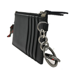 Gucci Bee Card Holder Printed GG Coated Canvas