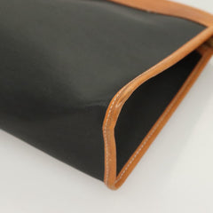 Christian Dior Vintage Zip Pochette Canvas and leather