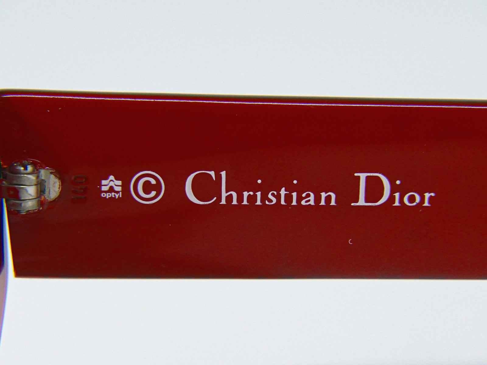 Christian Dior Logo CD Sunglasses Plastic