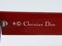 Christian Dior Logo CD Sunglasses Plastic