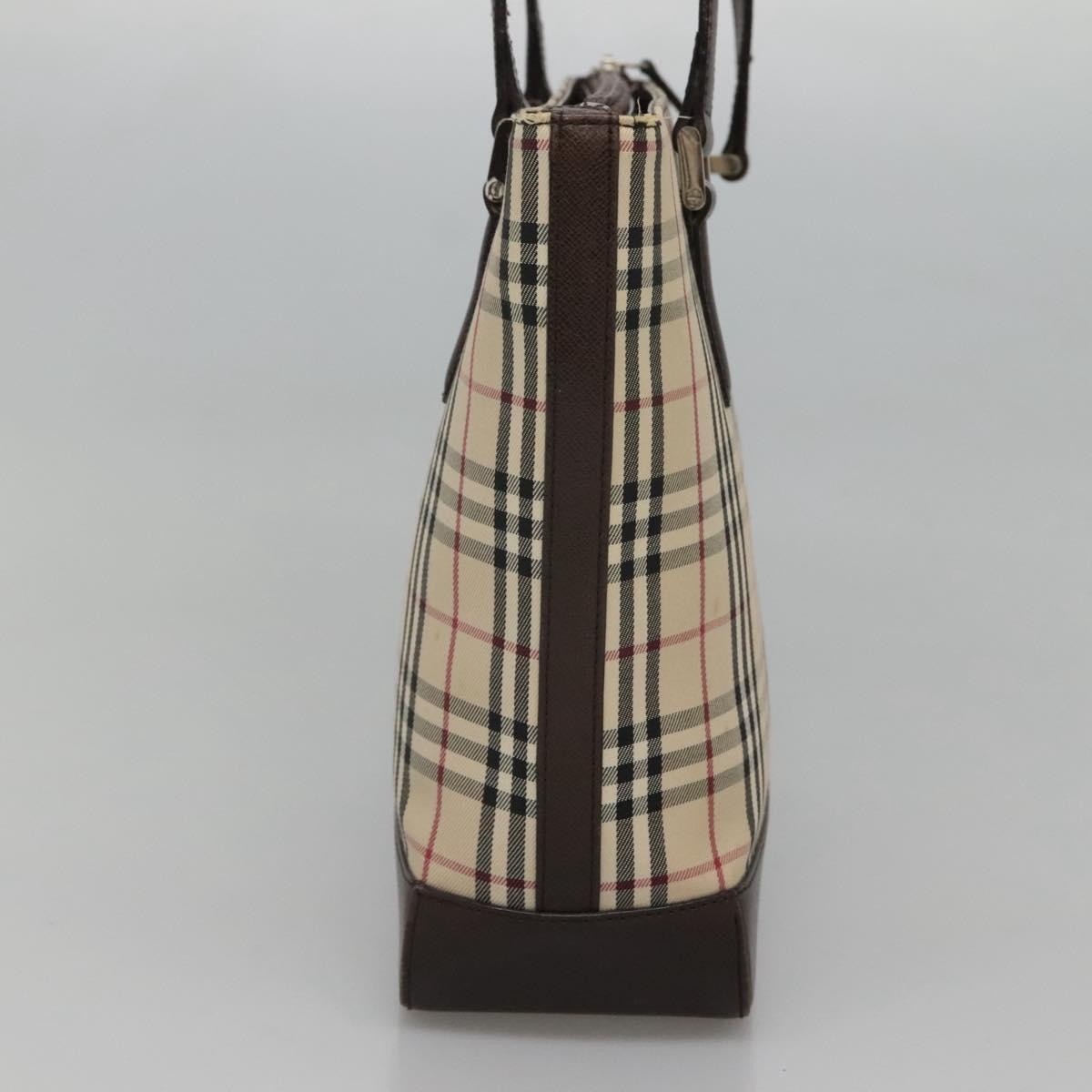 Burberry Nova Check Tote canvas check pattern