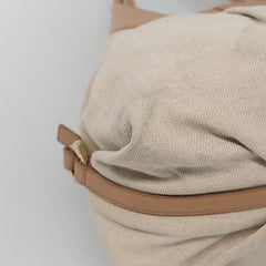 Bvlgari Chandra Hobo Canvas and Leather