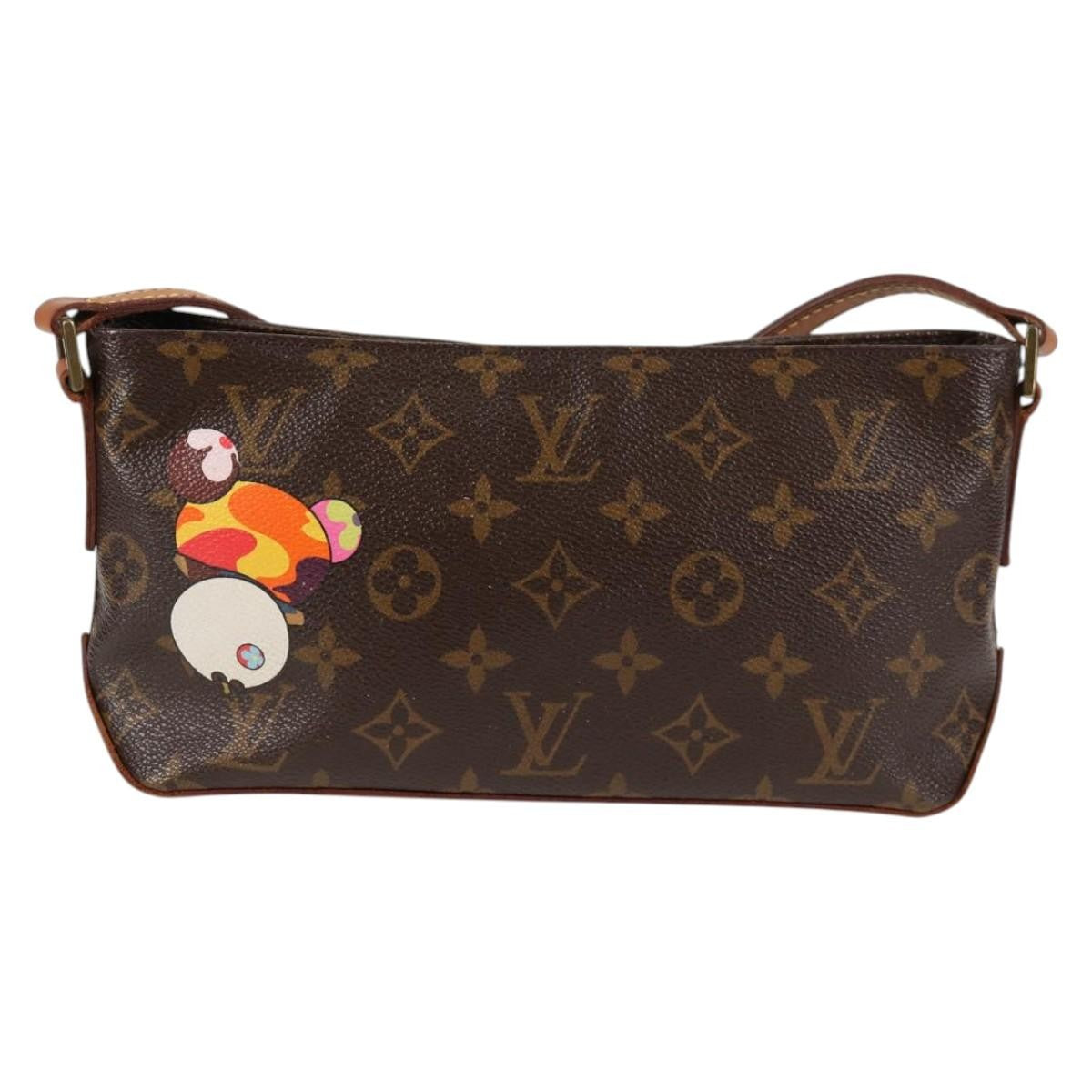 Louis Vuitton Trotteur Handbag Limited Edition Monogram Murakami Panda