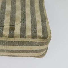 Chanel Vintage Classic Double Flap Bag Quilted Denim