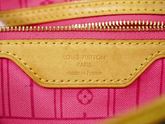 Louis Vuitton Neverfull Tote Limited Edition Monogram Roses
