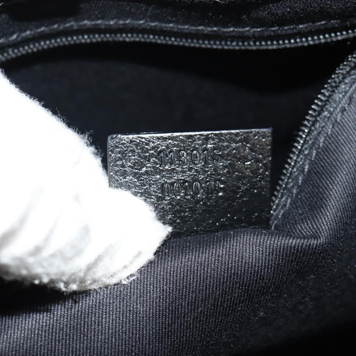 Gucci Vintage Ring Tote GG Canvas with Leather