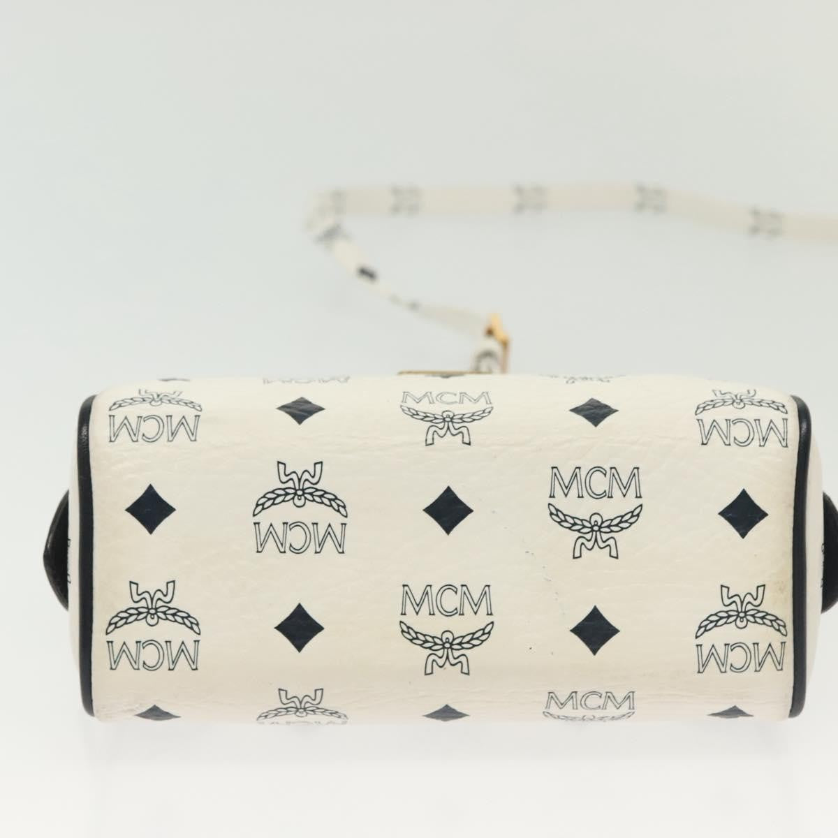 MCM Visetos logogramme Handbag Canvas and Leather