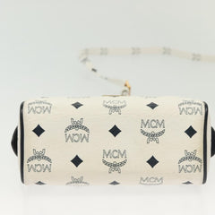 MCM Visetos logogramme Handbag Canvas and Leather