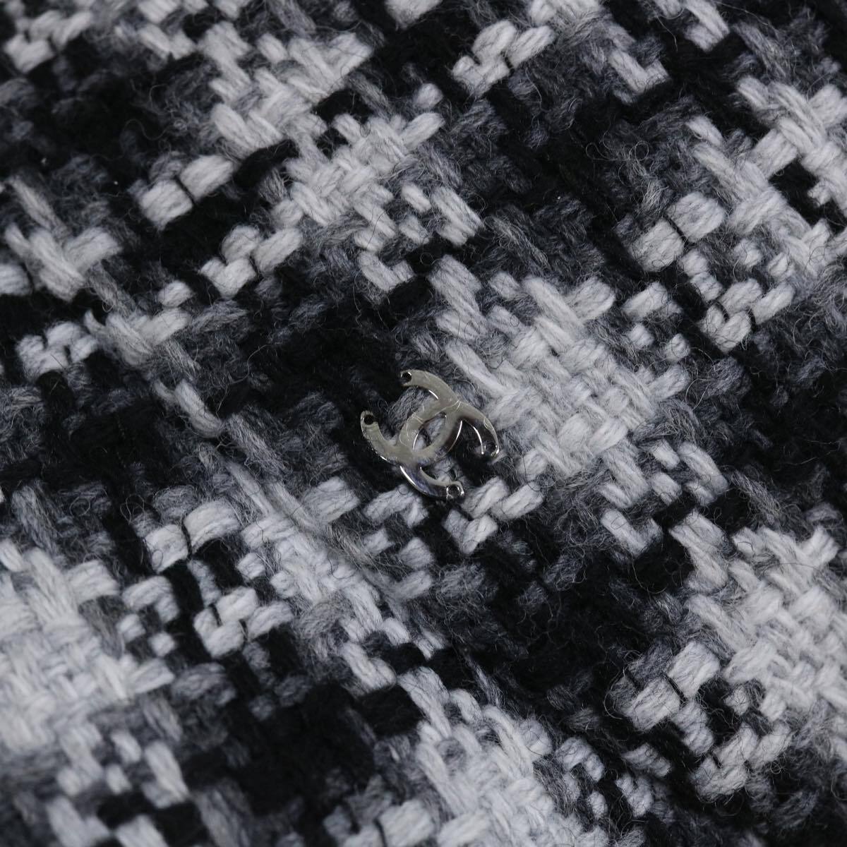 Chanel Beaded CC Bucket Hat Wool