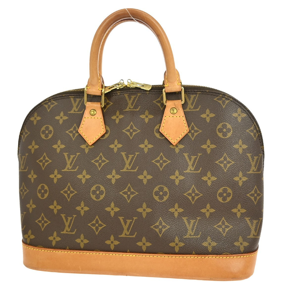 Louis Vuitton Alma Handbag Monogram Canvas