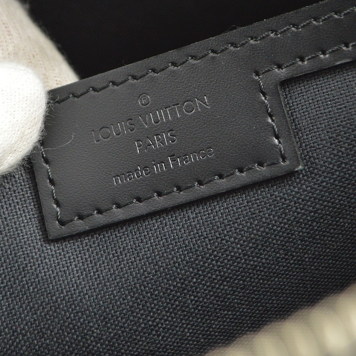 Louis Vuitton Tadao Handbag Damier Graphite