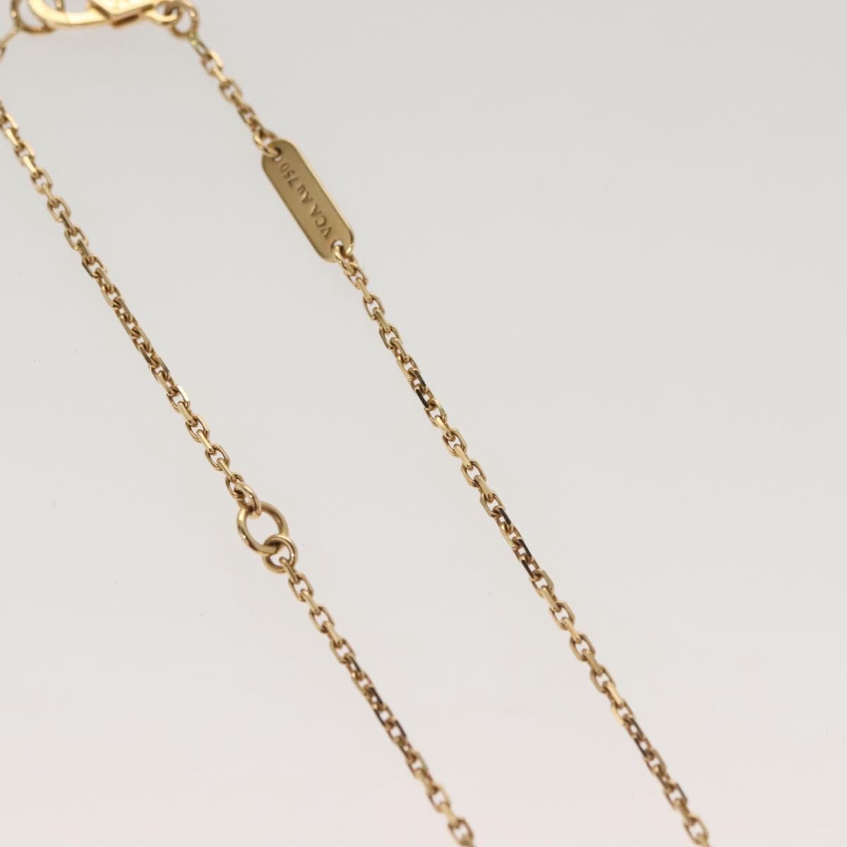 Van Cleef & Arpels Vintage Alhambra Pendant Necklace 18K Yellow Gold and Malachite