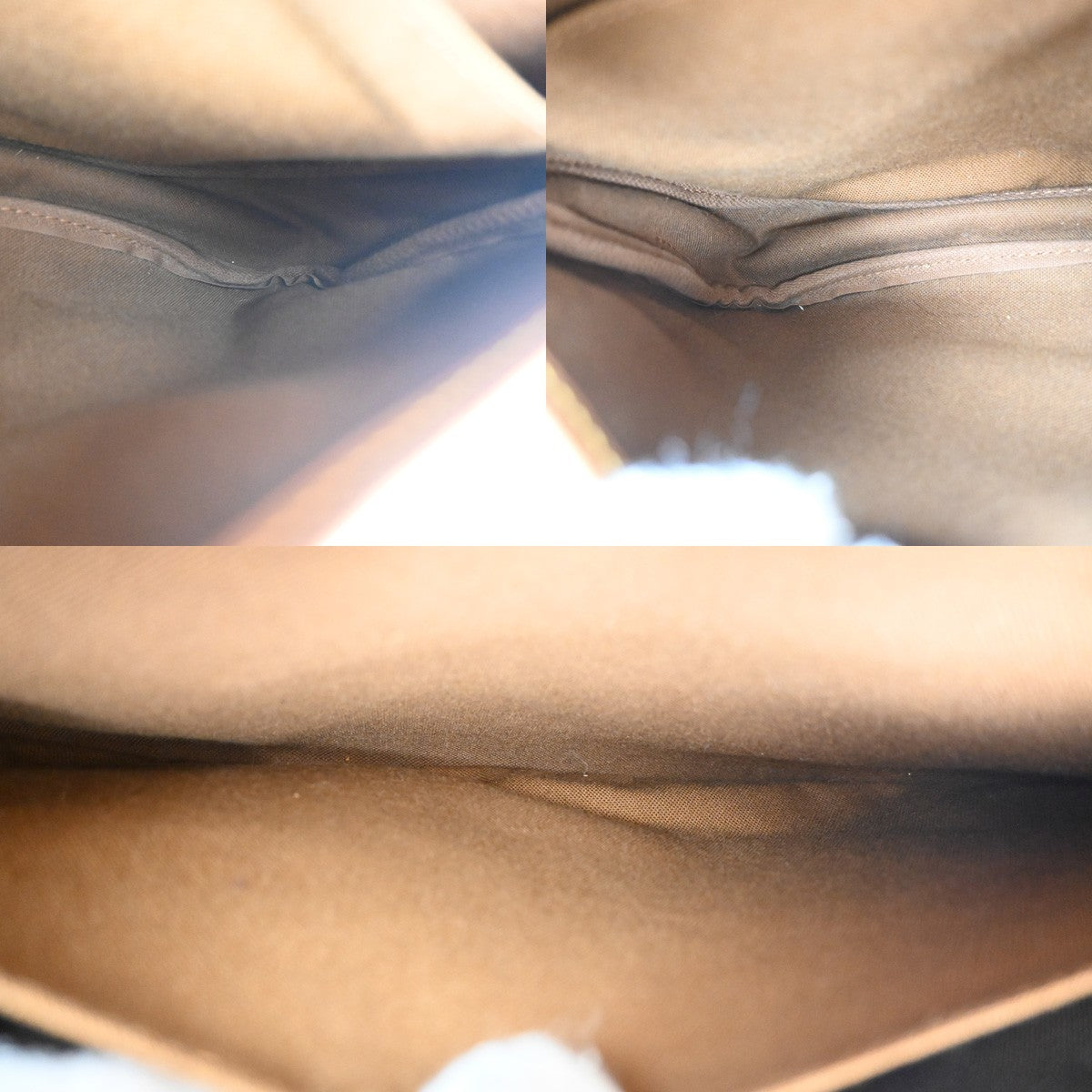 Louis Vuitton Saumur Handbag Monogram Canvas