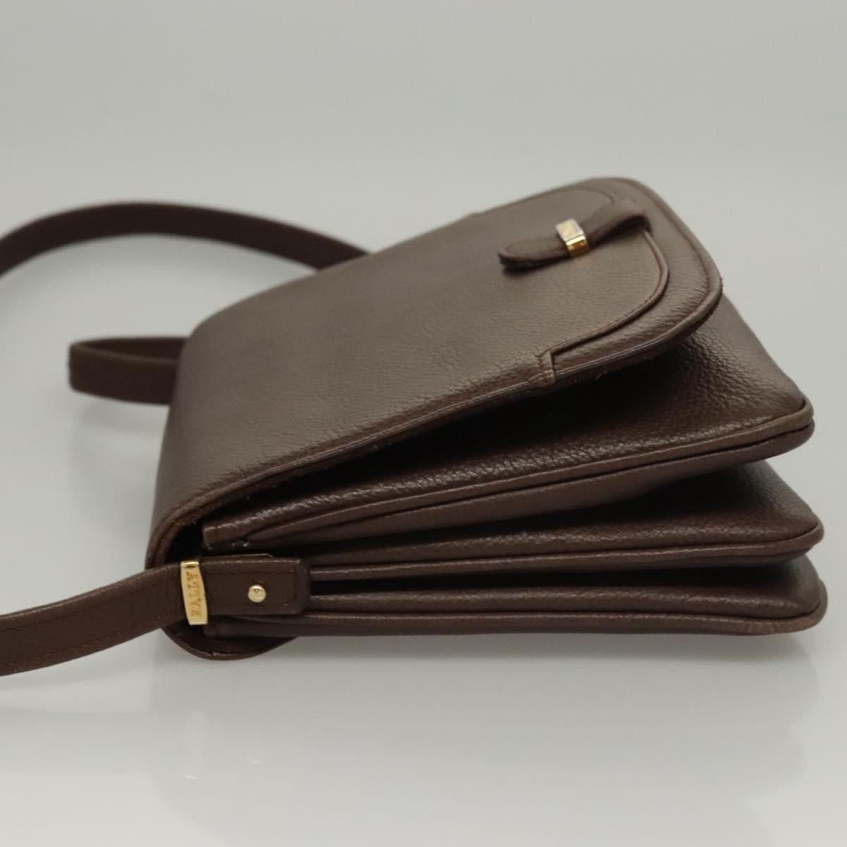 Bally Vintage Shoulder Bag Leather