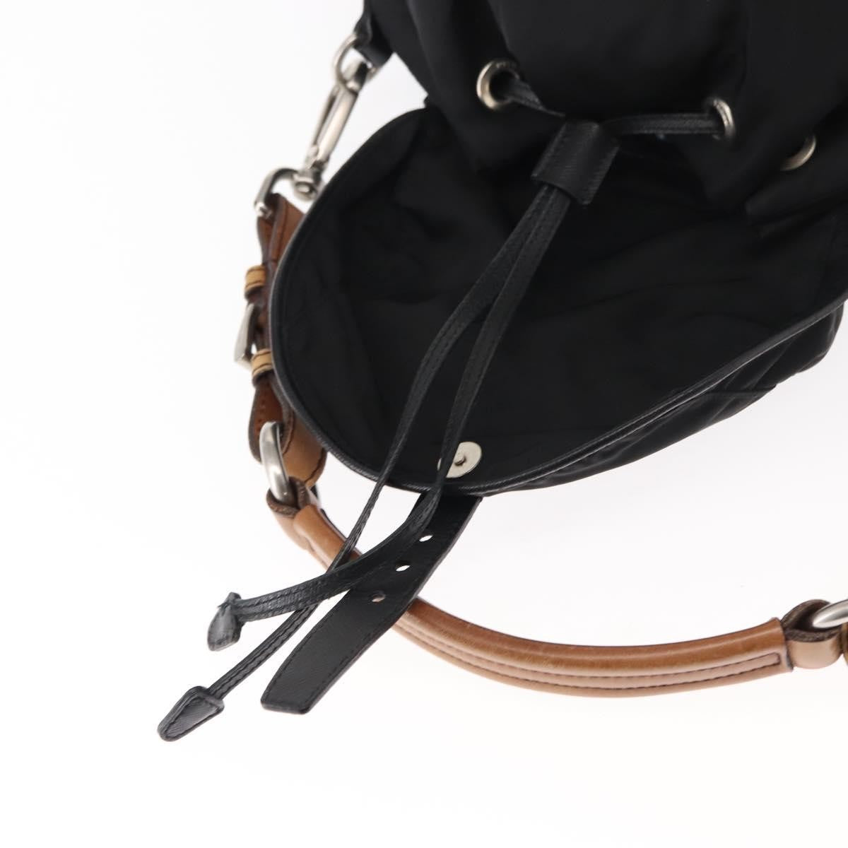 Prada Double Pocket Shoulder Bag Tessuto