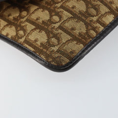 Christian Dior Vintage Trotter Shoulder Bag Canvas