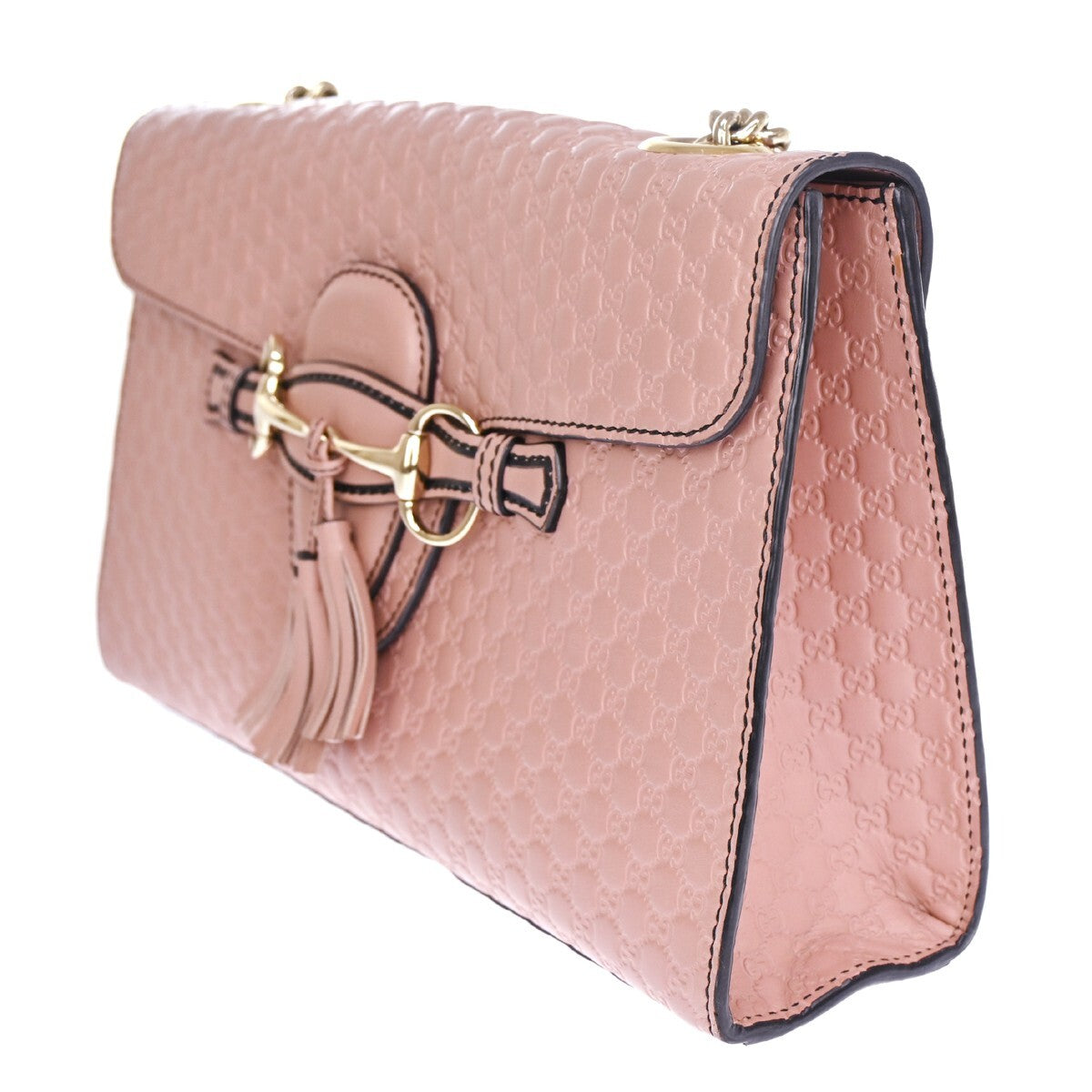 Gucci Emily Chain Flap Bag Microguccissima Leather